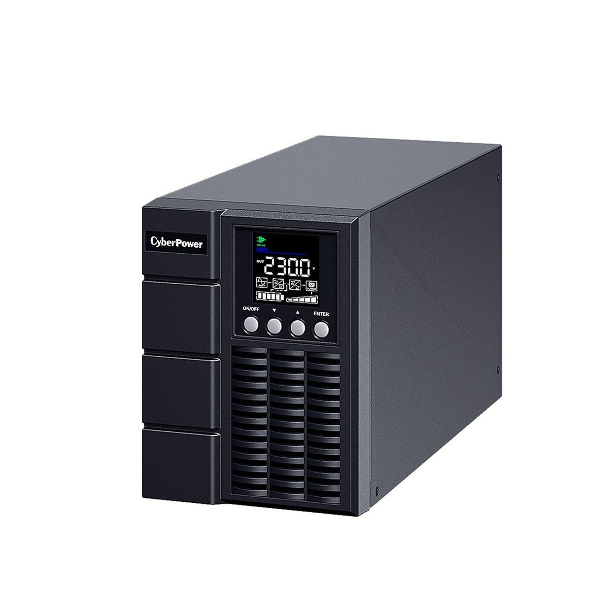 CyberPower OLS1000EA alimentation d'énergie non interruptible Double-conversion (en ligne) 1 kVA 900 W 3 sortie(s) CA