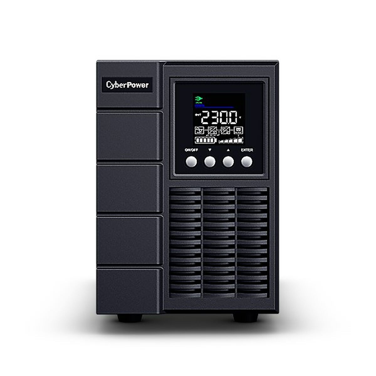 CyberPower OLS1500EA alimentation d'énergie non interruptible Double-conversion (en ligne) 1,5 kVA 1350 W 4 sortie(s) CA