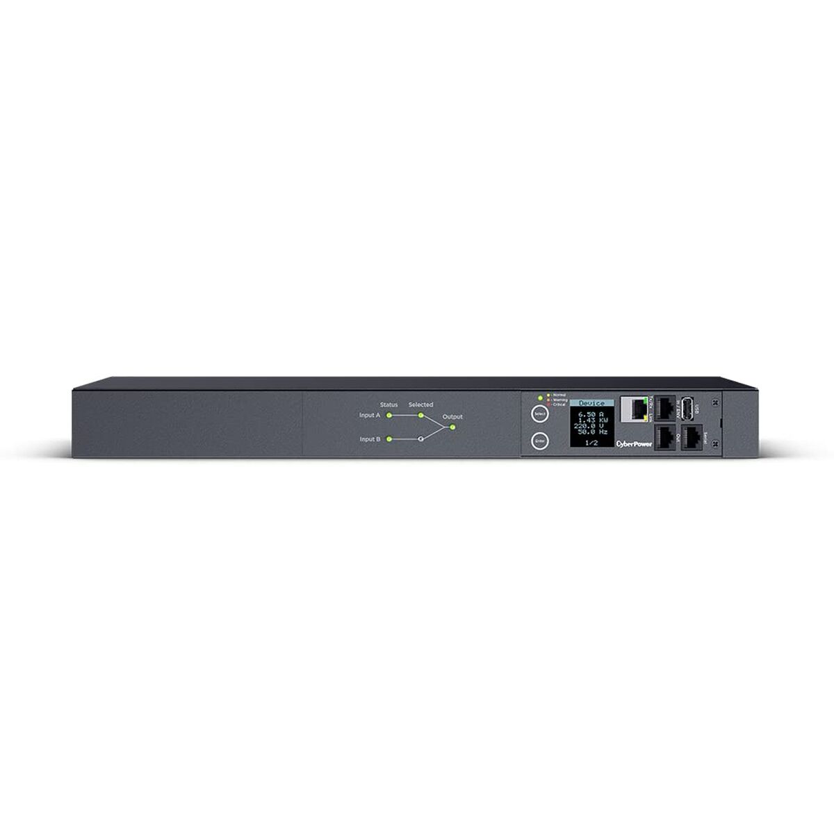 CyberPower PDU44005 unité de distribution d'énergie 10 sortie(s) CA 1U Noir