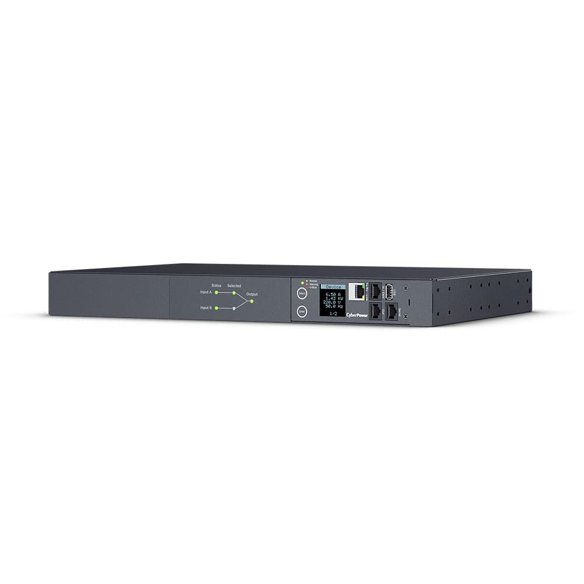 CyberPower PDU44005 unité de distribution d'énergie 10 sortie(s) CA 1U Noir