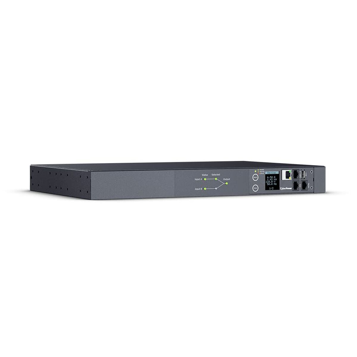 CyberPower PDU44005 unité de distribution d'énergie 10 sortie(s) CA 1U Noir