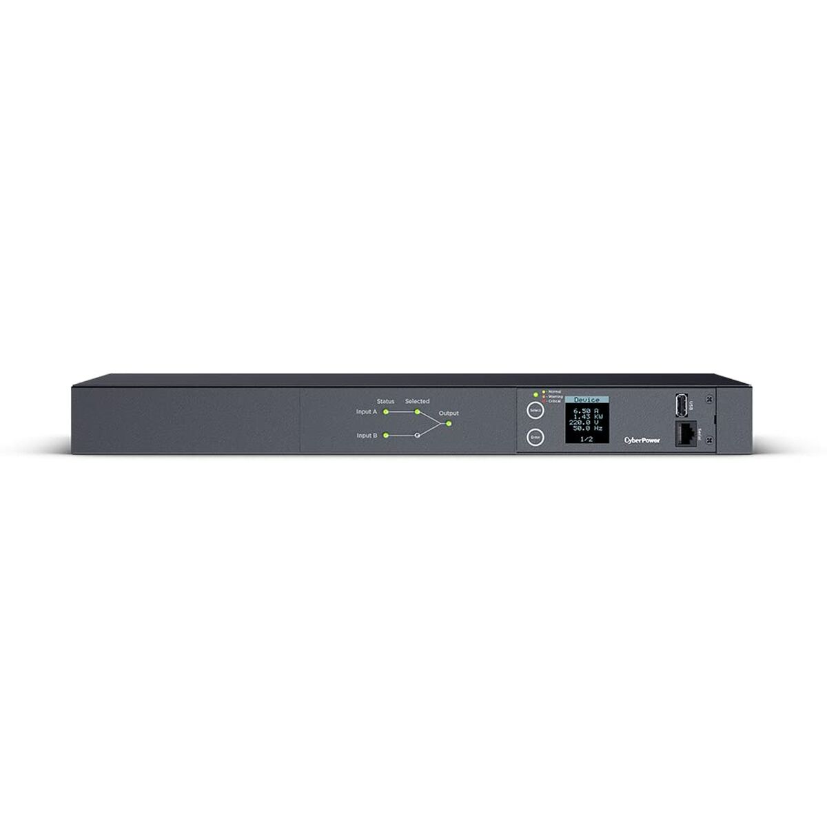 CyberPower PDU24005 unité de distribution d'énergie 10 sortie(s) CA 1U Noir