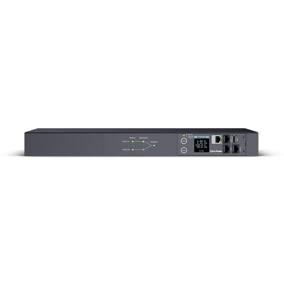 CyberPower PDU44004 unité de distribution d'énergie 12 sortie(s) CA 1U Noir