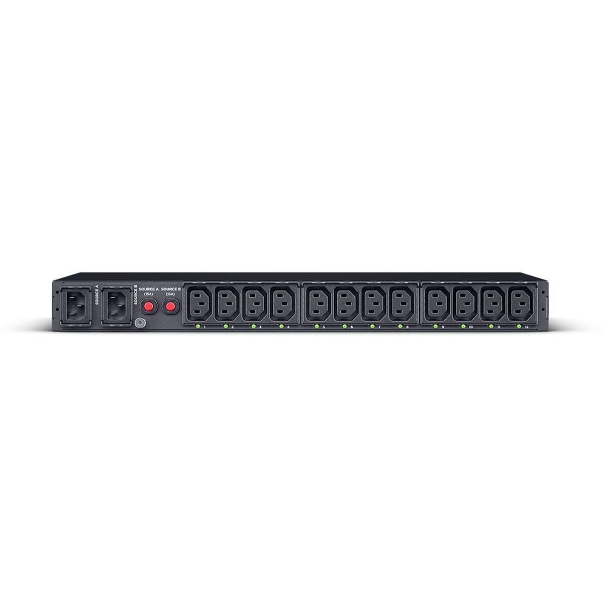 CyberPower PDU44004 unité de distribution d'énergie 12 sortie(s) CA 1U Noir