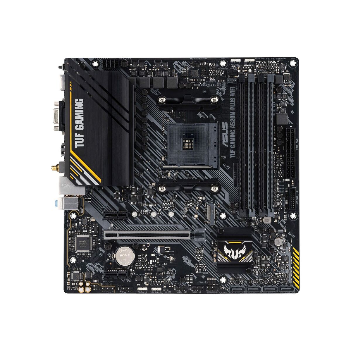 ASUS TUF GAMING A520M-PLUS II AMD A520 microATX 4DDR4