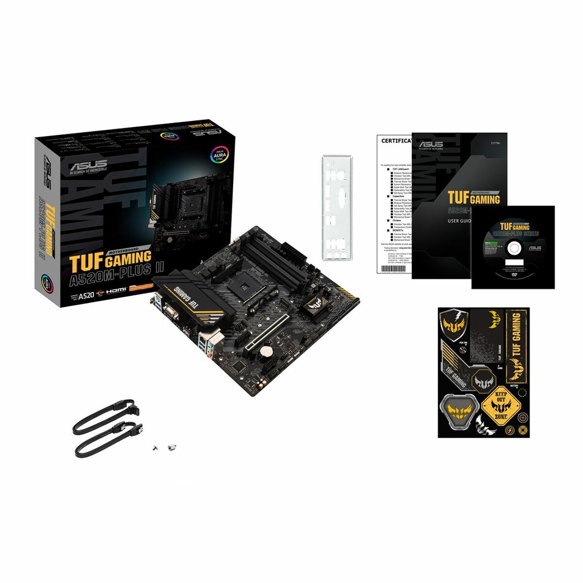 ASUS PRIME A520M-A II AMD A520 microATX 4DDR4