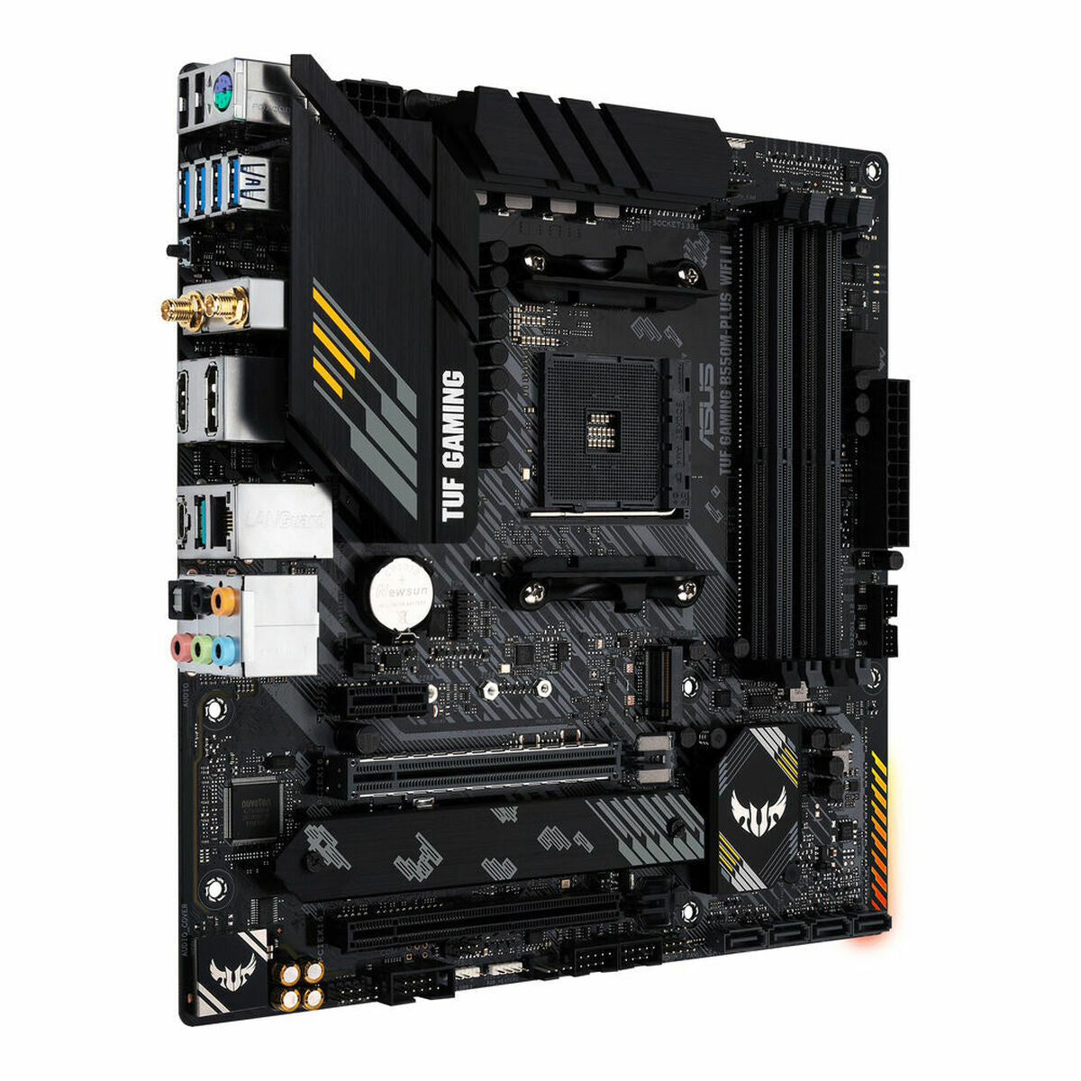 ASUS TUF GAMING B550M-PLUS WIFI II AM4 Socket 4x4DDR 1xHDMI 1xDP 2xM.2