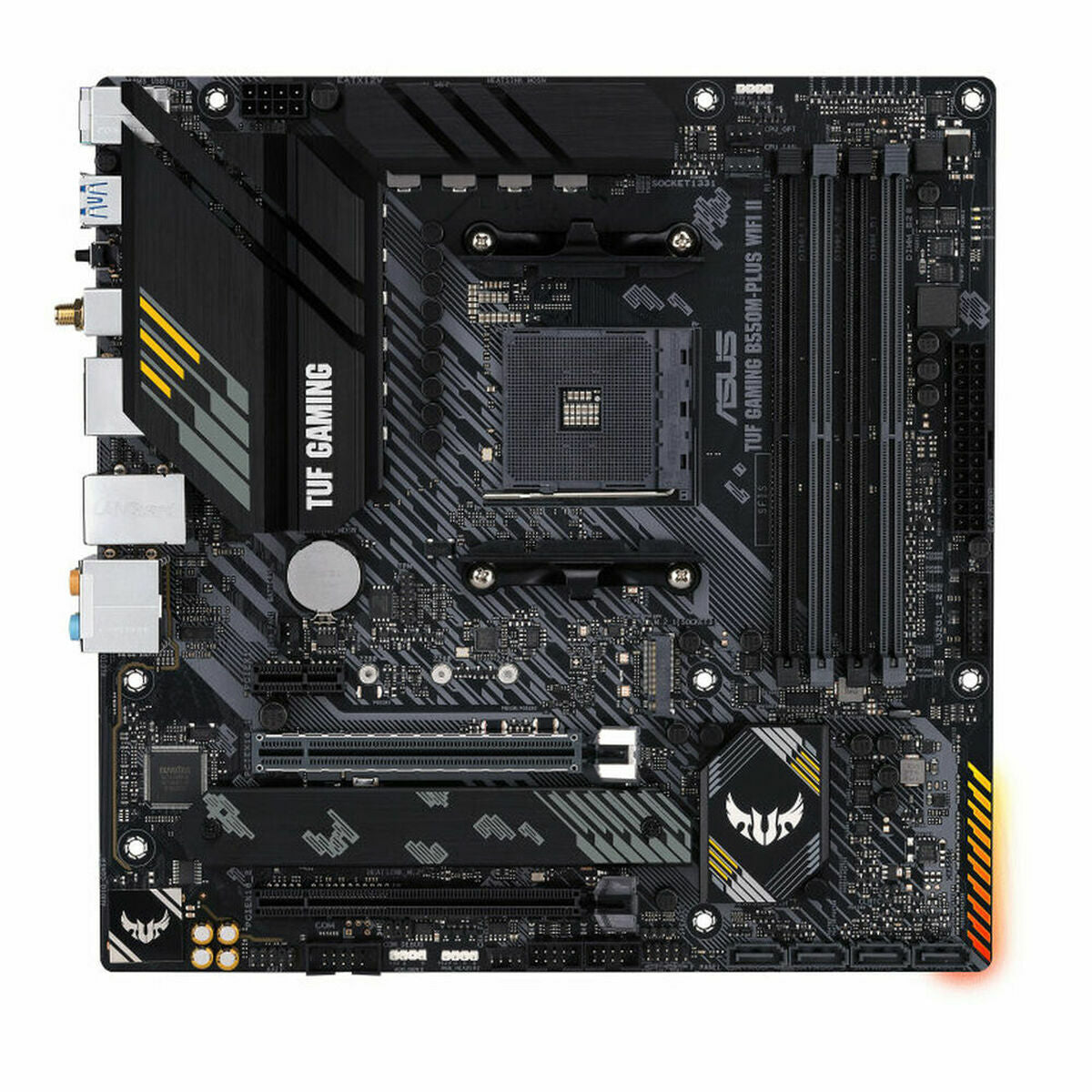 ASUS TUF GAMING B550M-PLUS WIFI II AM4 Socket 4x4DDR 1xHDMI 1xDP 2xM.2