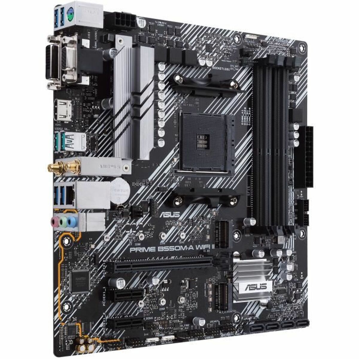 ASUS PRIME B550M-A WIFI II AM4 mATX MB 4xDDR4 2xM.2 4XSATA