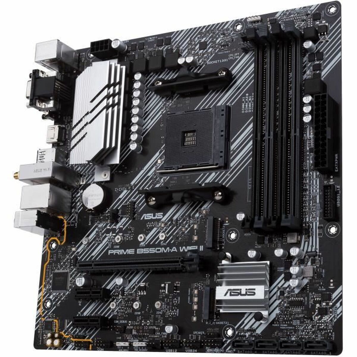 ASUS PRIME B550M-A WIFI II AM4 mATX MB 4xDDR4 2xM.2 4XSATA
