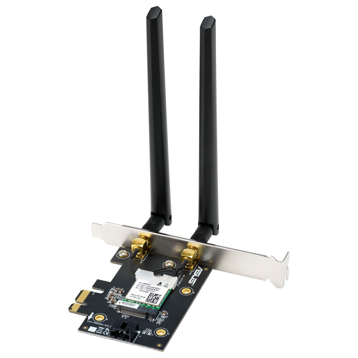 ASUS PCE-AX1800 Dual-Band WiFi 6 802.11ax Bluetooth 5.2 PCIe Adapter