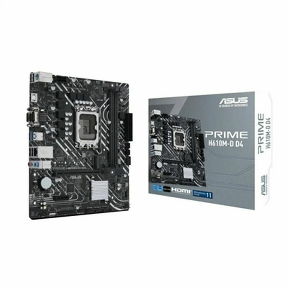 ASUS PRIME H610M-D D4 LGA1700 DDR4 mATX MB