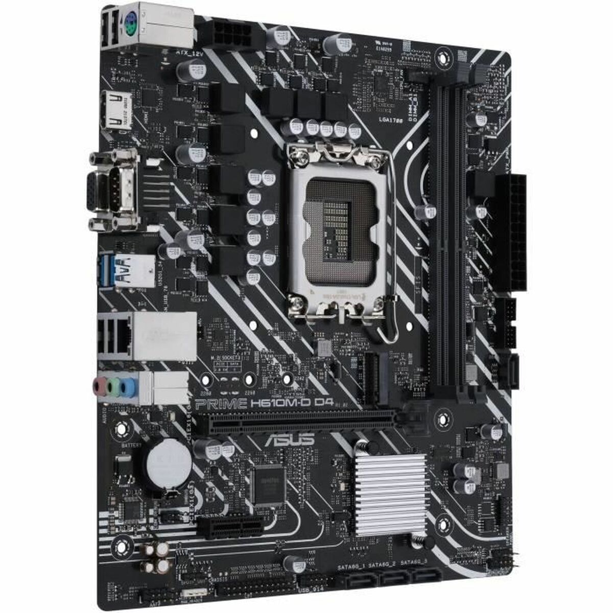 ASUS PRIME H610M-D D4 LGA1700 DDR4 mATX MB