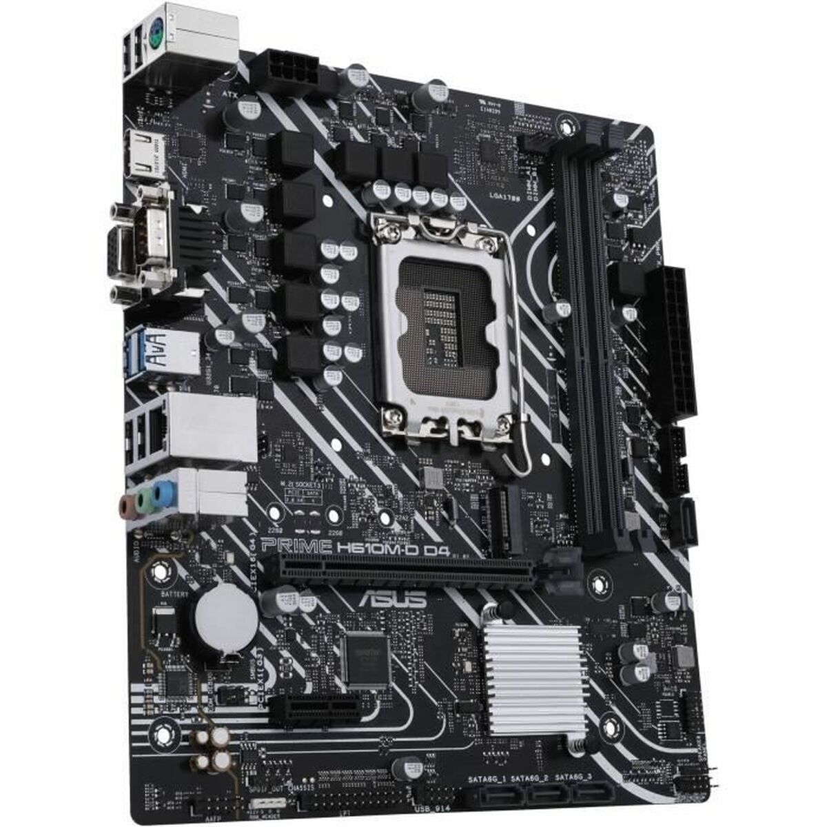 ASUS PRIME H610M-D D4 LGA1700 DDR4 mATX MB