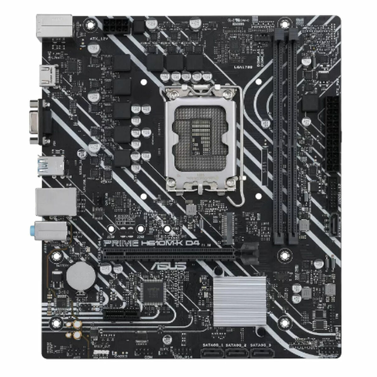ASUS PRIME H610M-K D4 LGA1700 DDR4 mATX MB