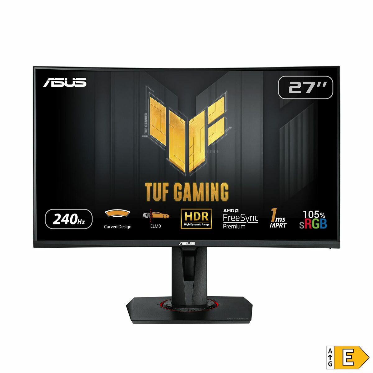 "ASUS TUF Gaming VG27VQM écran plat de PC 68,6 cm (27"") 1920 x 1080 pixels Full HD LED Noir"