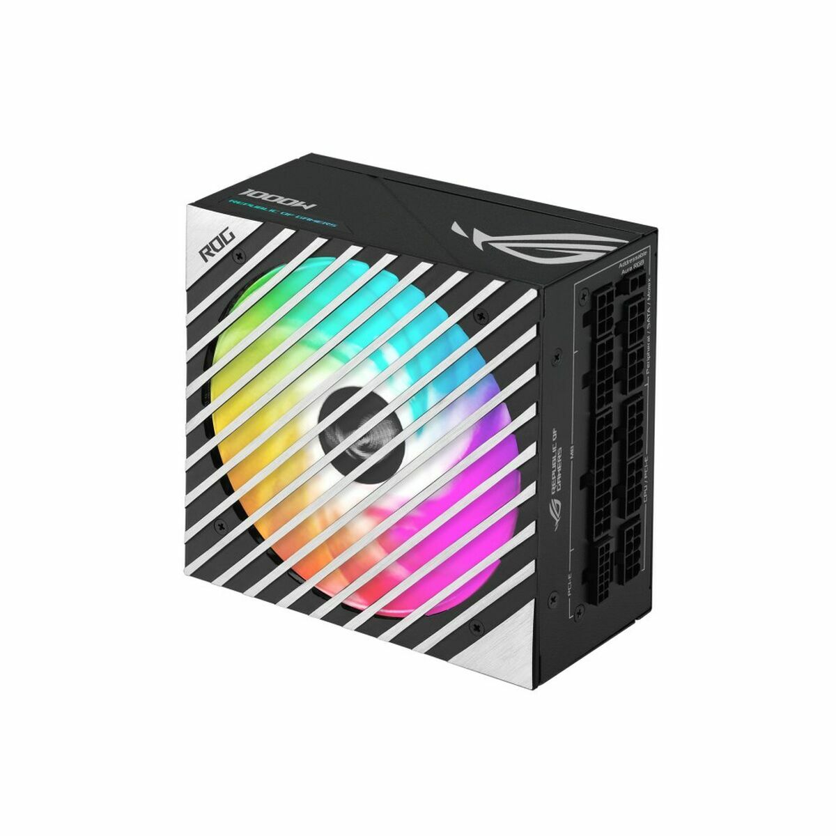 ASUS ROG Loki SFX-L 1000W Platinum Power Supply Unit 80 Plus Platinum ARGB Fan Aura Sync PCIe Gen 5.0 Ready ATX 3.0 Compatible