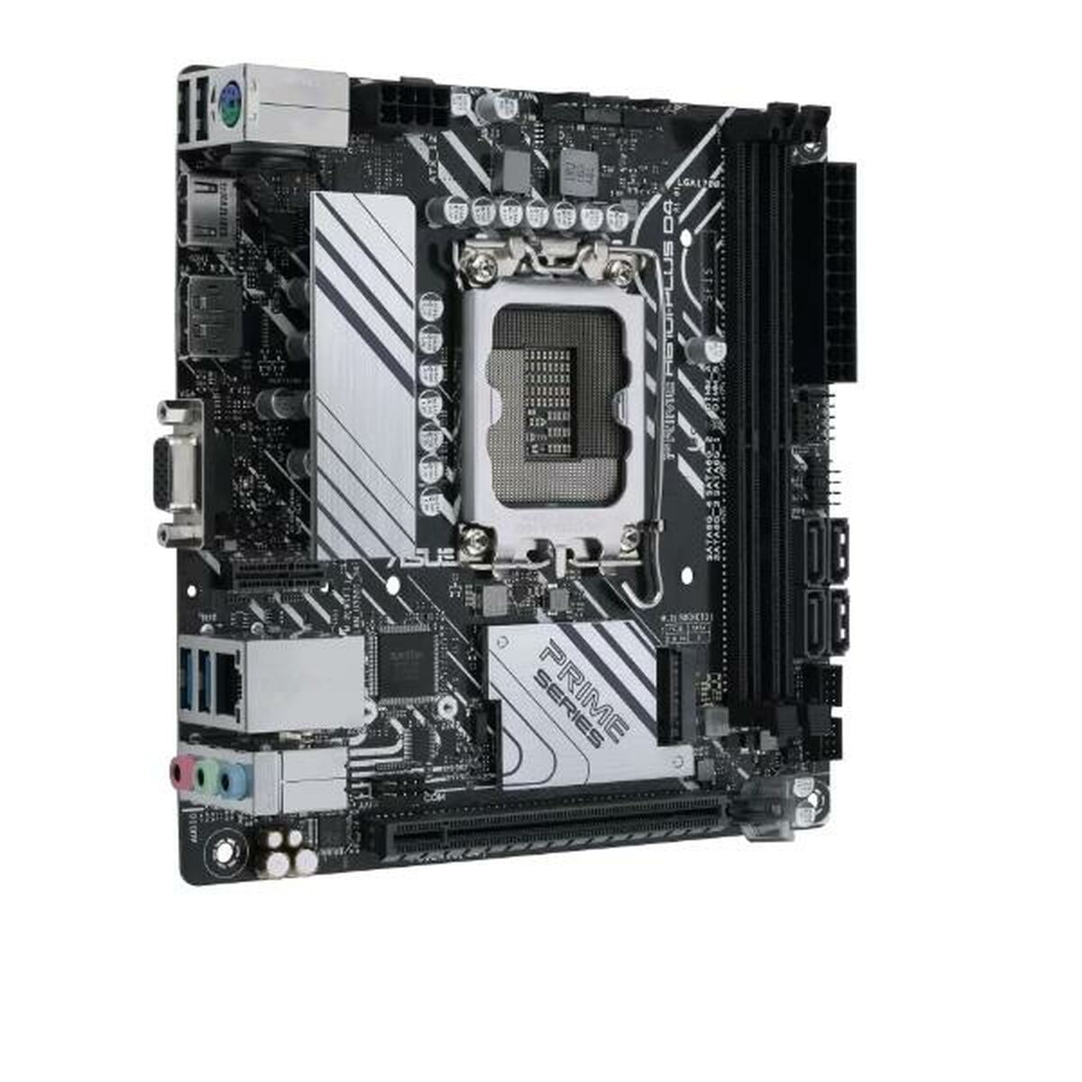 ASUS PRIME H610I-PLUS D4-CSM Intel H610 LGA 1700 2DDR4 1xPCIe 4.0/3.0 x16 1xM.2 4xSATA 6Gb/s 4xUSB 3.2 Mini ITX MB
