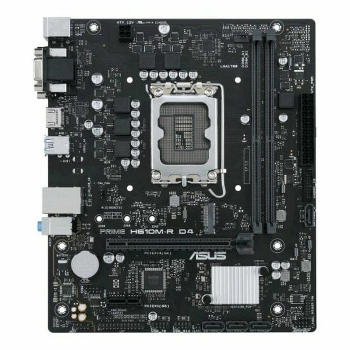 ASUS PRIME H610M-R-SI LGA 1700 2DDR5 microATX 4xSATA MB 1xHDMI 2.1 1xDP 1.4 1xD-Sub 1xM.2
