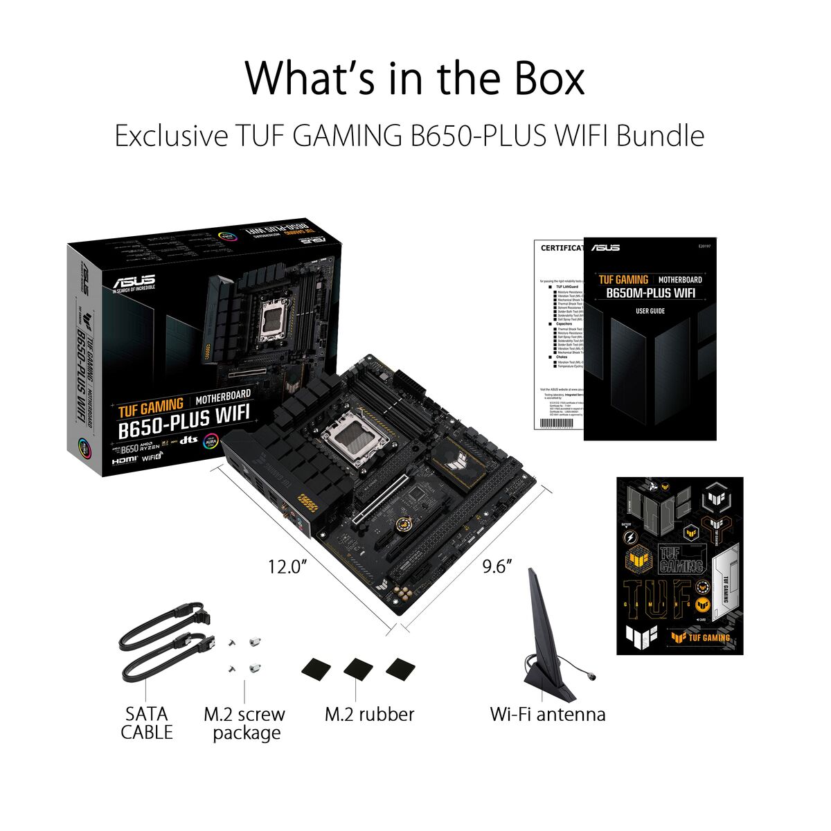 ASUS TUF GAMING B650-PLUS WIFI AM5 DDR5 ATX MB