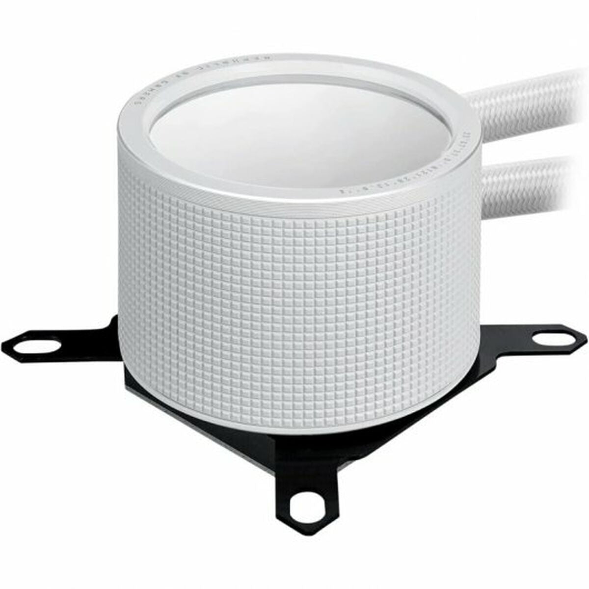 ASUS ROG RYUO III 240 ARGB white edition all-in-one CPU liquid cooler with Asetek 8th gen pump solution and Anime Matrix LED Display