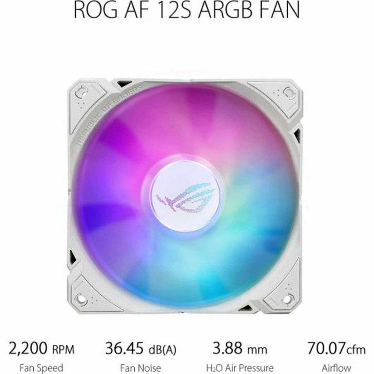 ASUS ROG RYUO III 240 ARGB white edition all-in-one CPU liquid cooler with Asetek 8th gen pump solution and Anime Matrix LED Display