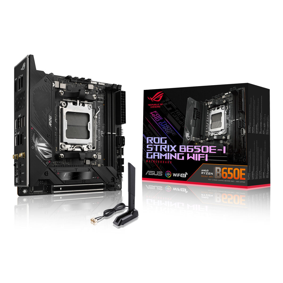 ASUS ROG STRIX B650E-I GAMING WIFI AM5 DDR5 mini-ITX MB