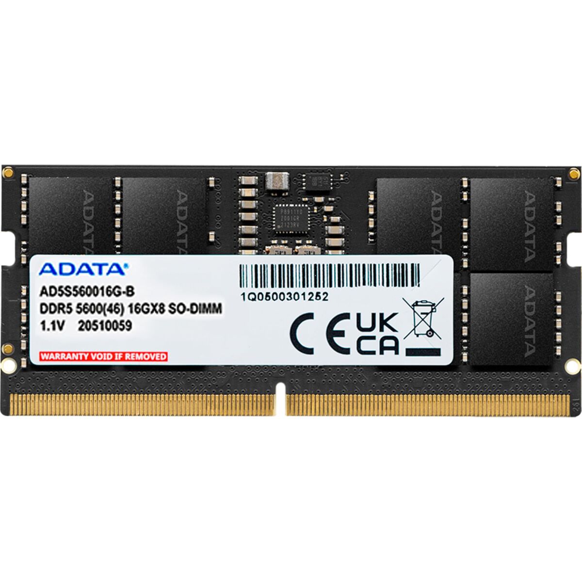 Module de mémoire ADATA Premier 16 Go 1 x 16 Go DDR5 ECC