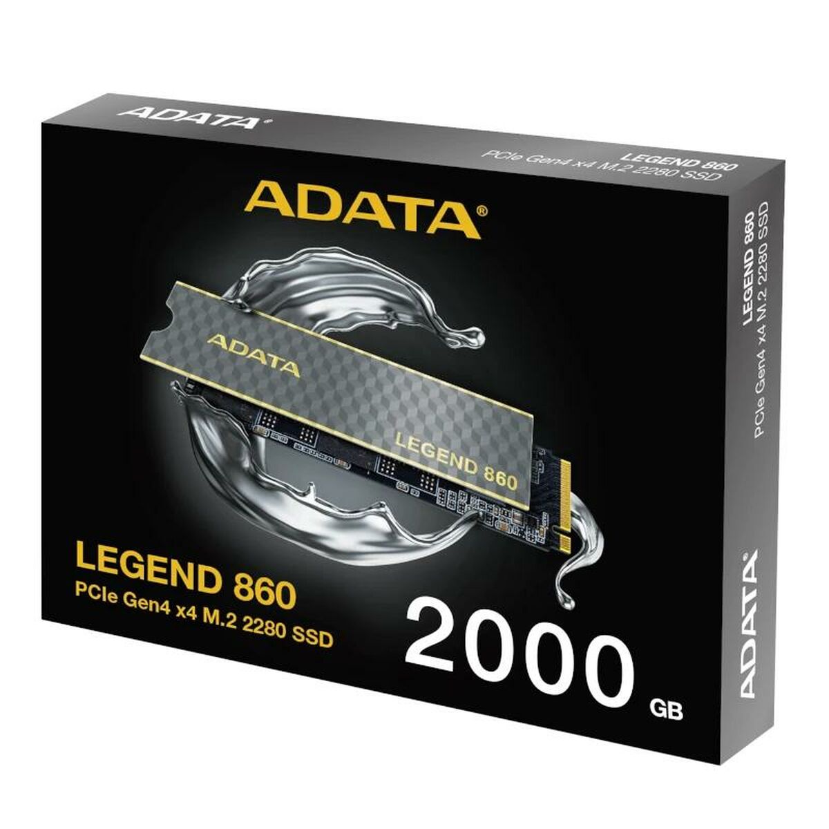 ADATA LEGEND 860 SLEG-860-2000GCS disque SSD interne 2 To M.2 PCI Express 4.0 NVMe 3D NAND