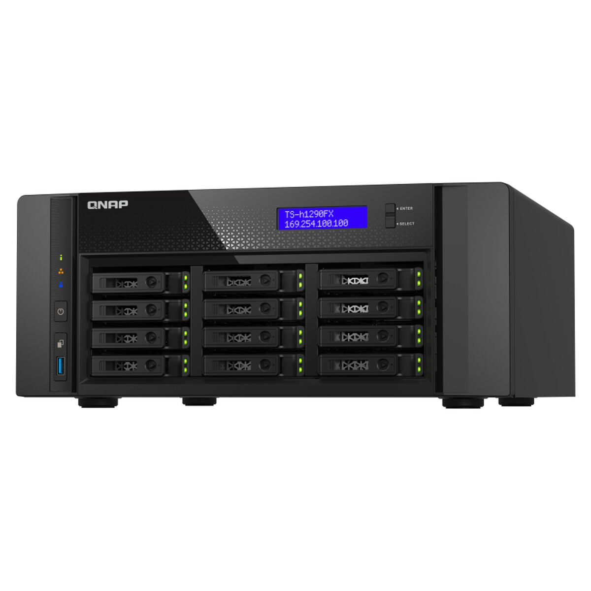 12-Bay U.2 NVMe PCIe Gen4 x4 all-flash d