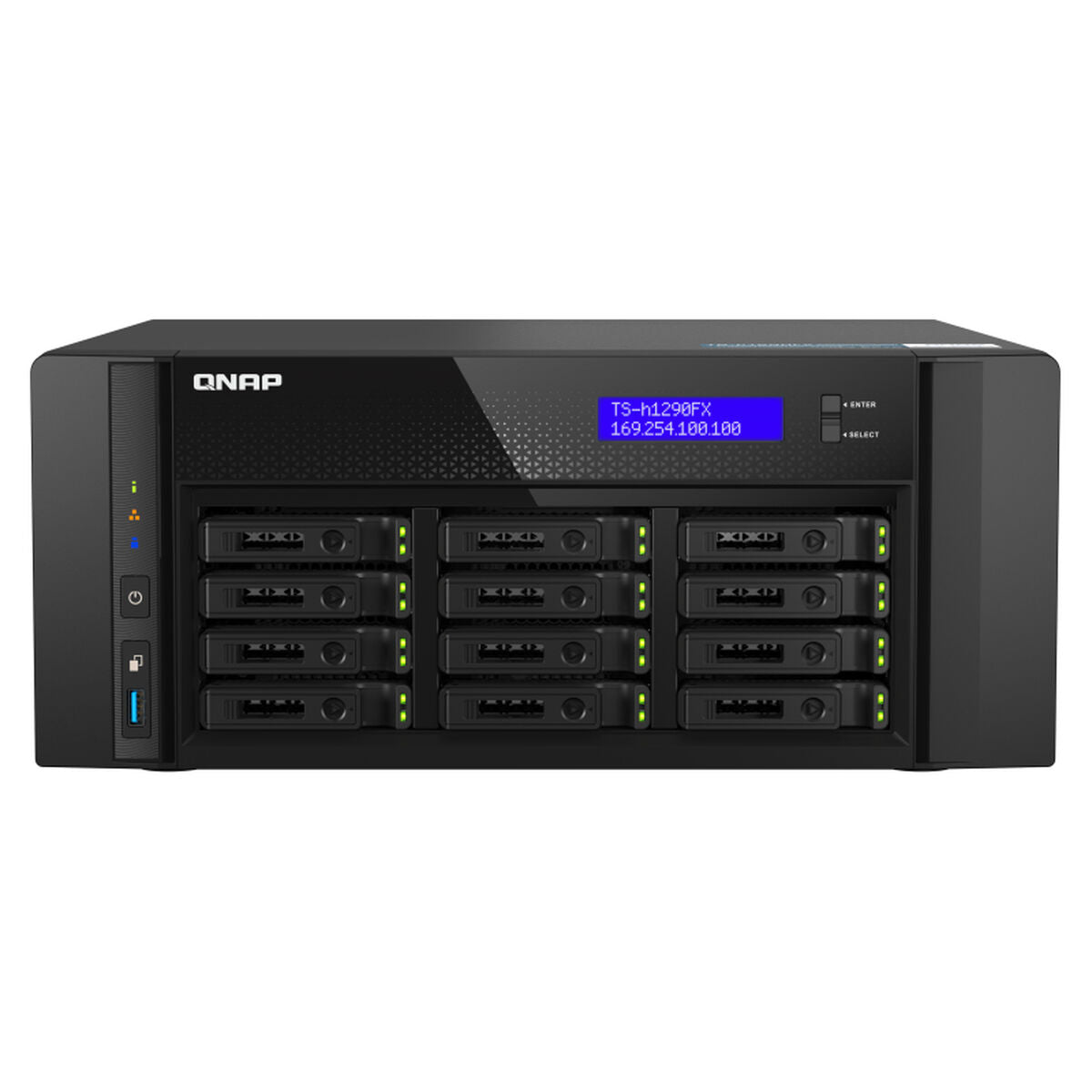 12-Bay U.2 NVMe PCIe Gen4 x4 all-flash d