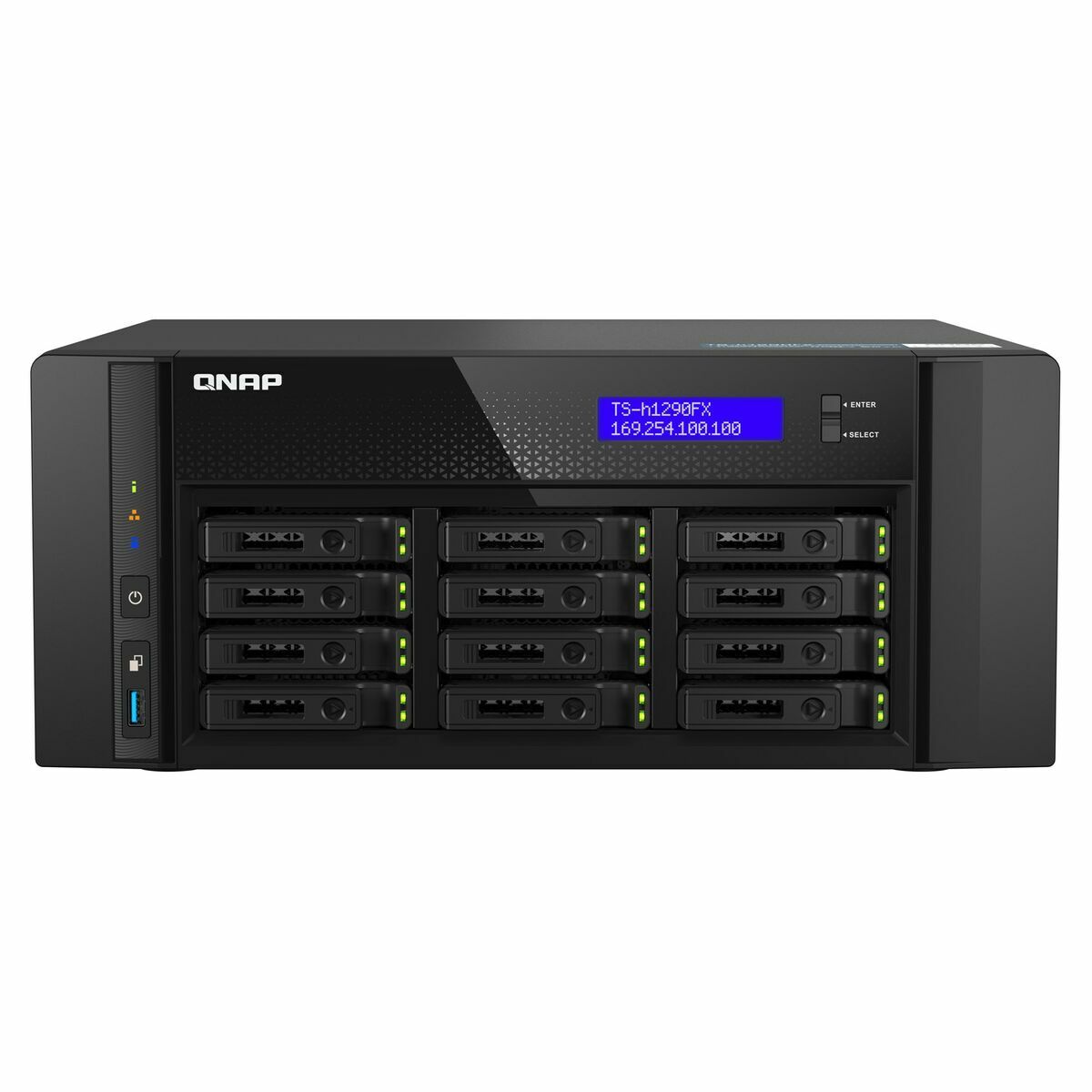 12-Bay U.2 NVMe PCIe Gen4 x4 all-flash d