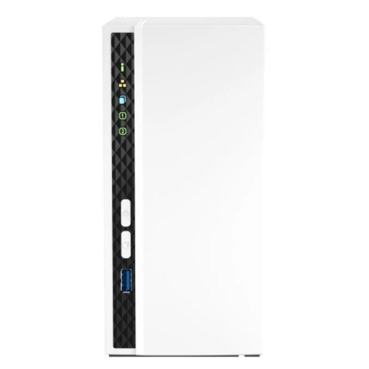 QNAP TS-233 2 bay ARM 2.0GHz Quad core 2xSATA 6Gb/s 2Go RAM on-board 1xGbE 1xUSB3.2 Gen1 and 2xUSB2.0