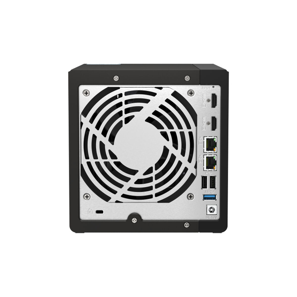 QNAP TS-453E-8G 4-bay desktop NAS Intel Celeron J6412 4C 2.0GHz burst 2.6GHz onboard 8Go RAM 2xHDMI 1.4b 2xM.2 2280 PCIe slots