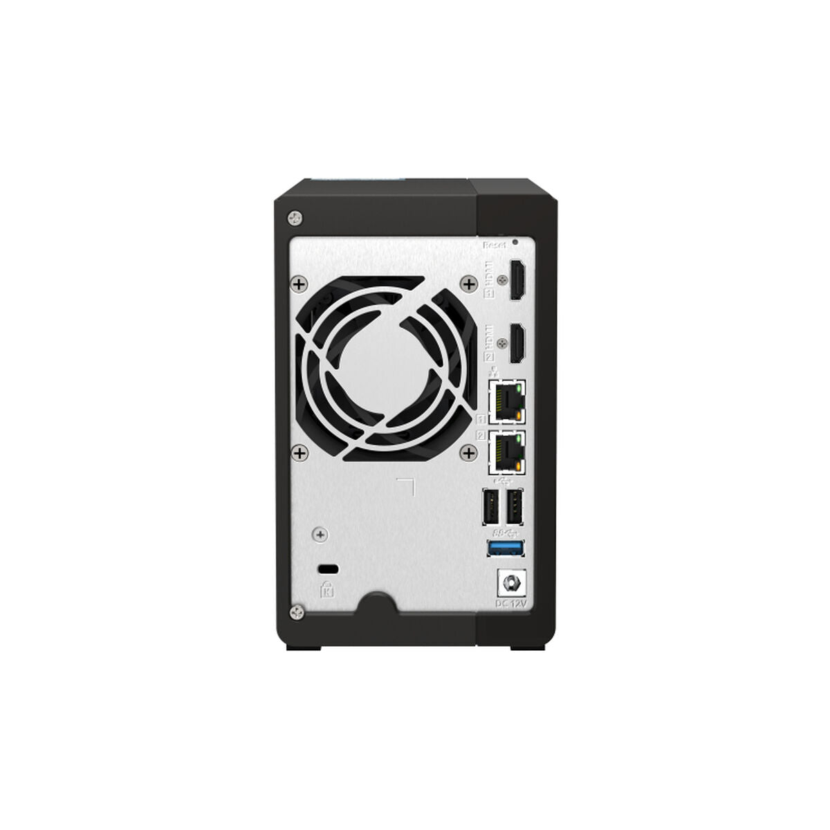 QNAP TS-253E-8G 2-bay desktop NAS Intel Celeron J6412 4C 2.0GHz burst 2.6GHz onboard 8Go RAM 2xHDMI 1.4b 2xM.2 2280 PCIe slots