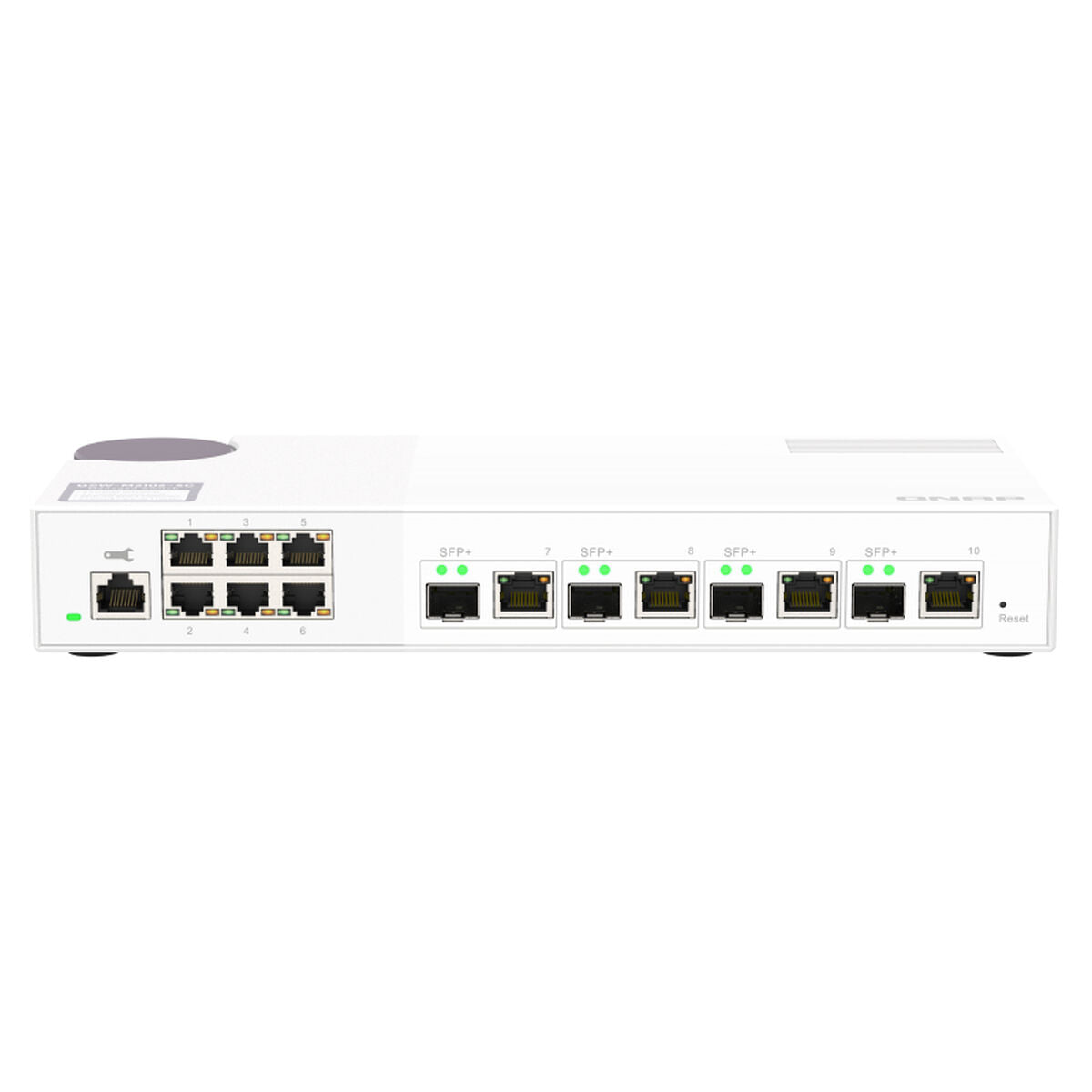 QNAP QSW-M2106-4C 6 port 2.5Gbps 4 port 10Gbps SFP+/ NBASE-T Combo web managed switch