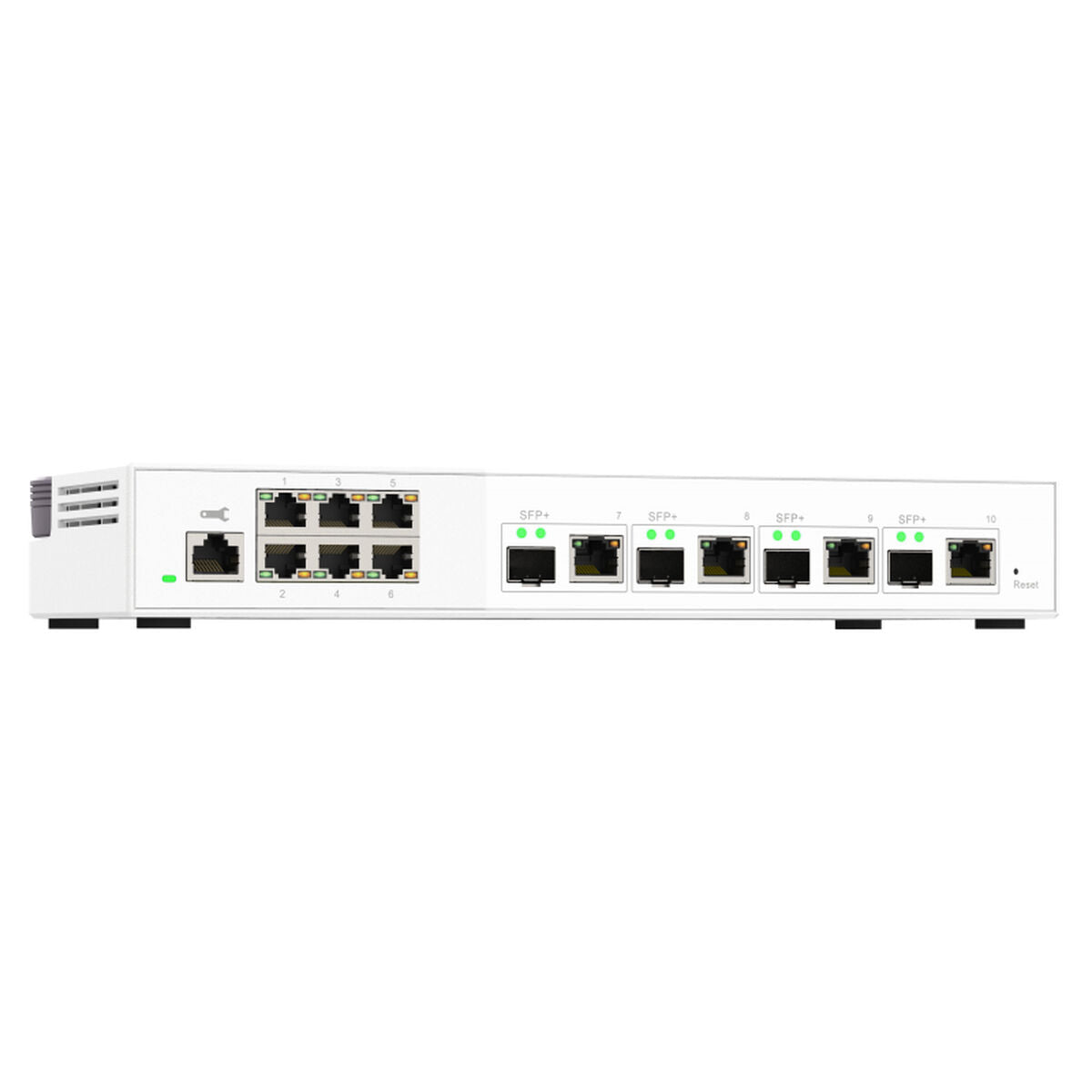 QNAP QSW-M2106-4C 6 port 2.5Gbps 4 port 10Gbps SFP+/ NBASE-T Combo web managed switch