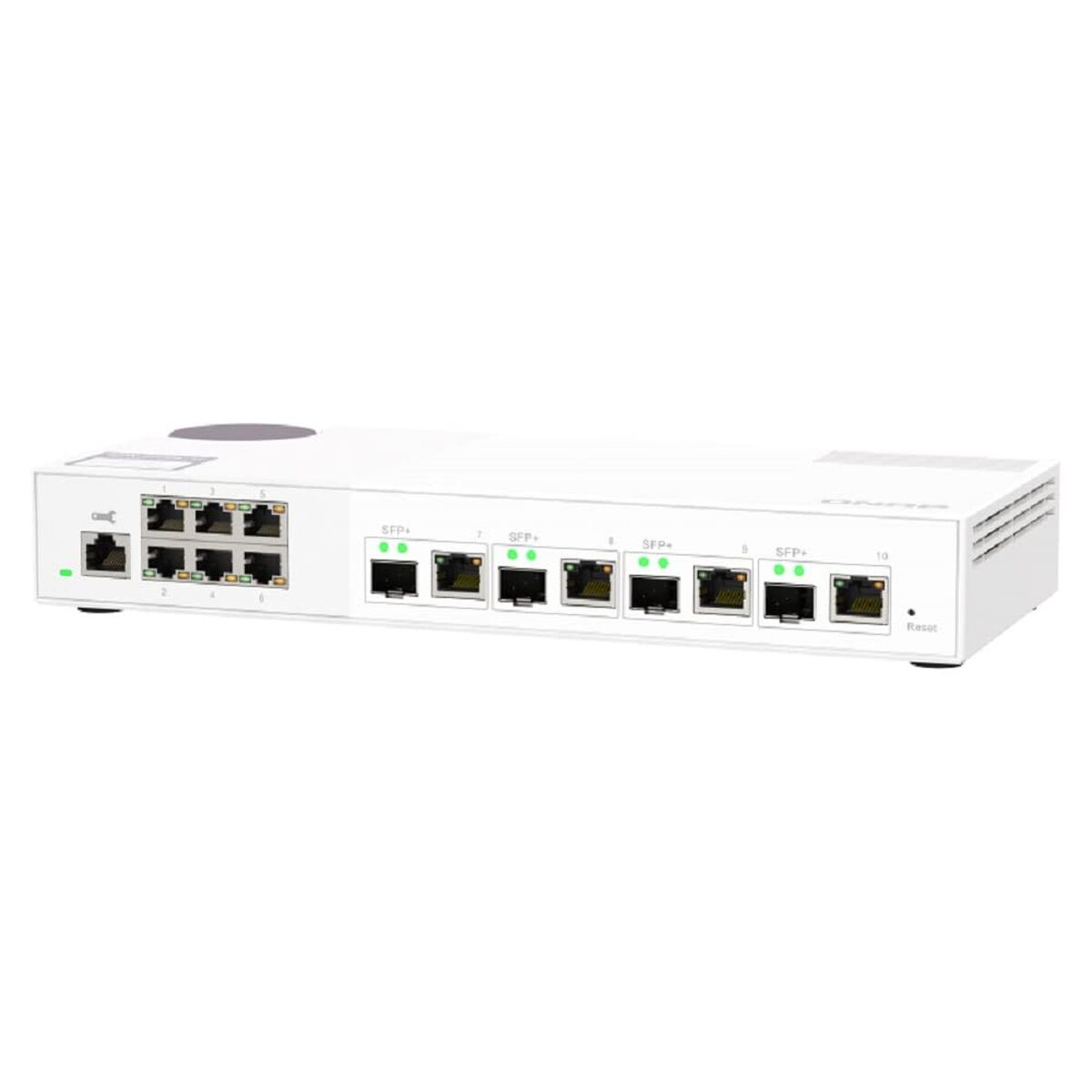 QNAP QSW-M2106-4C 6 port 2.5Gbps 4 port 10Gbps SFP+/ NBASE-T Combo web managed switch