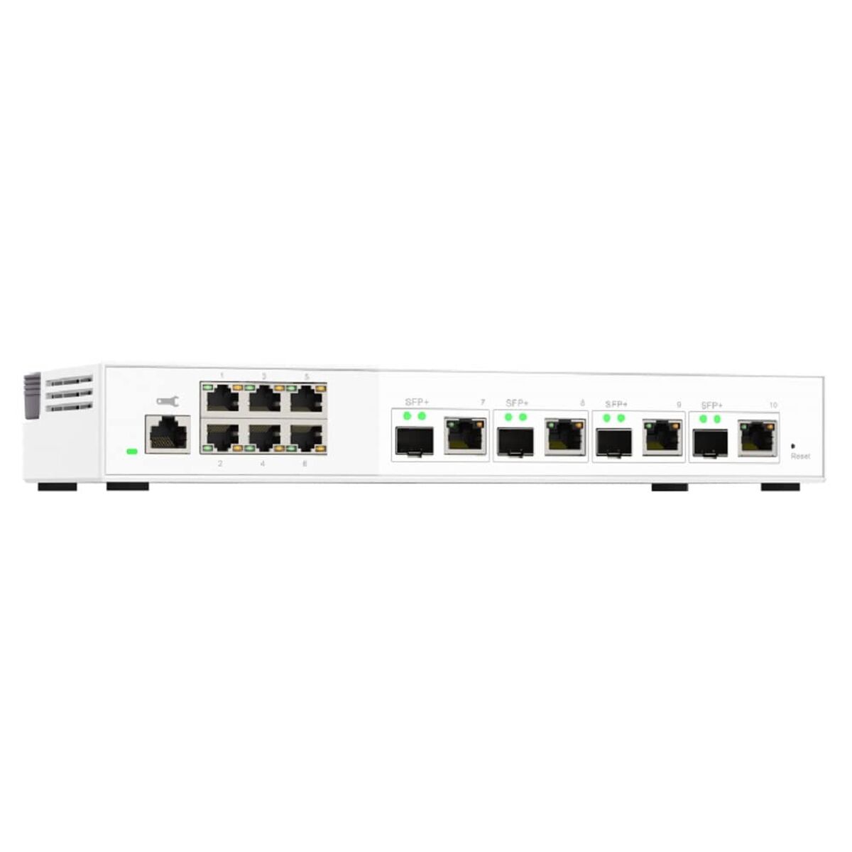 QNAP QSW-M2106-4C 6 port 2.5Gbps 4 port 10Gbps SFP+/ NBASE-T Combo web managed switch