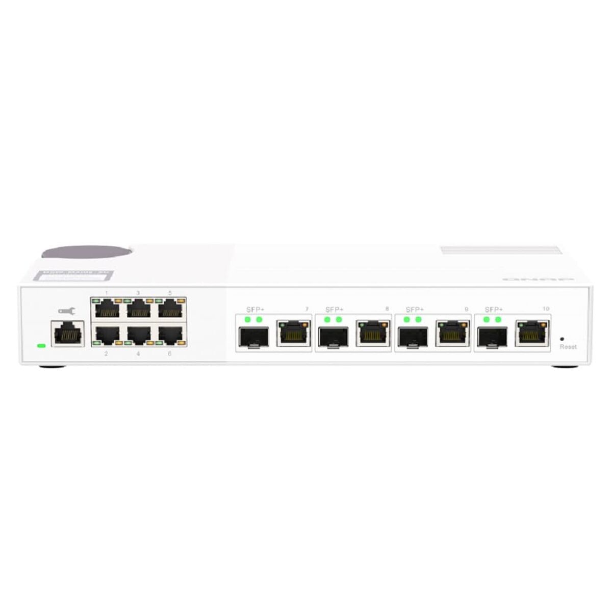 QNAP QSW-M2106-4C 6 port 2.5Gbps 4 port 10Gbps SFP+/ NBASE-T Combo web managed switch