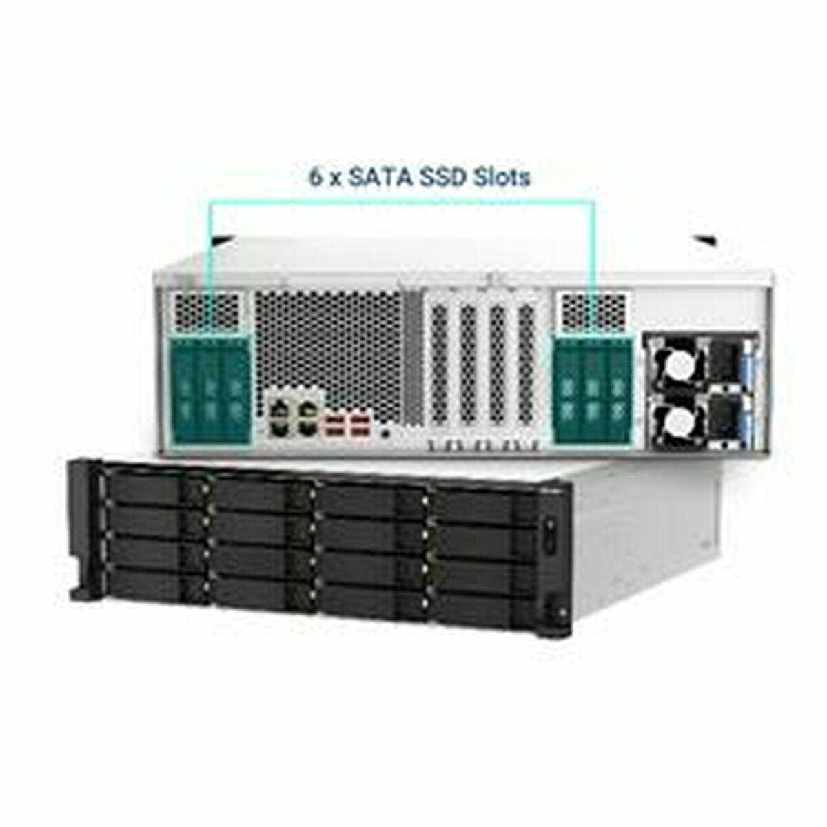 22-Bay 3U RM NAS Xeon E-2378 64GB RAM