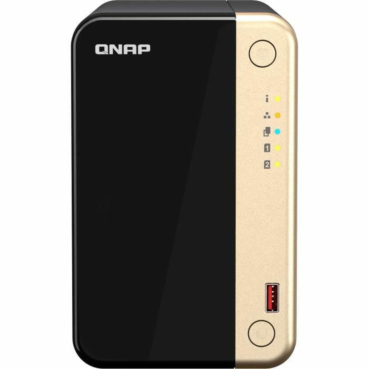 QNAP TS-264-8G 2-Bay desktop NAS Intel Celeron N5105/N5095 quad-core 8Go