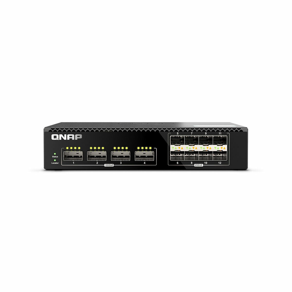 4x100GbE 8x25GbE managed half-rackmount