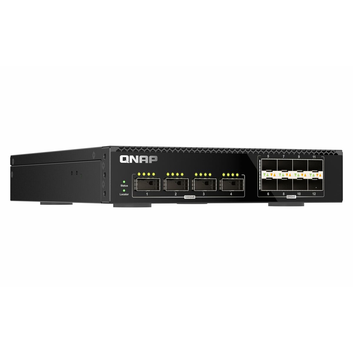 4x100GbE 8x25GbE managed half-rackmount