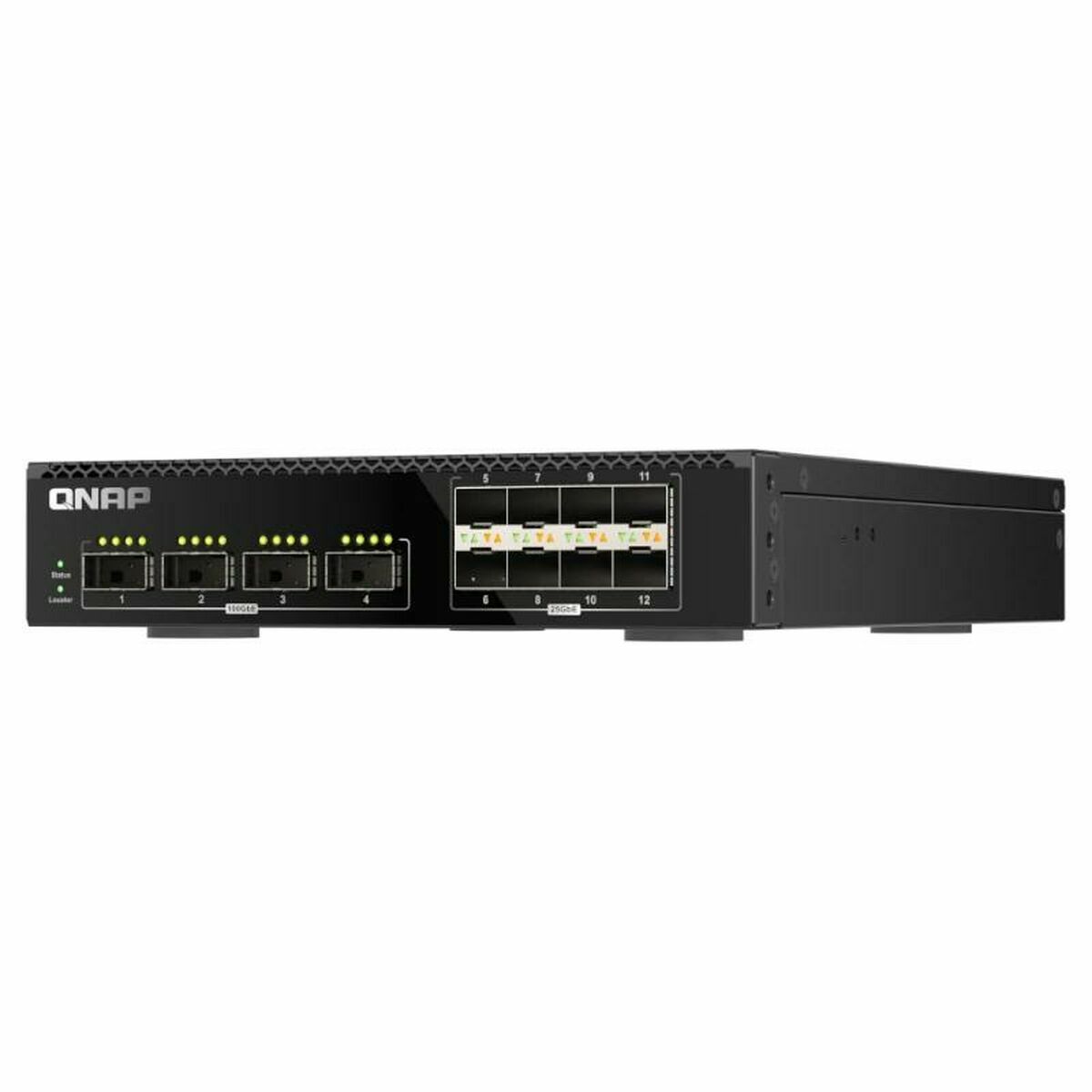 4x100GbE 8x25GbE managed half-rackmount