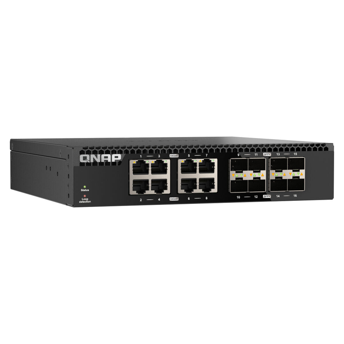 QNAP QSW-3216R-8S8T commutateur réseau Non-géré L2 10G Ethernet (100/1000/10000) Noir