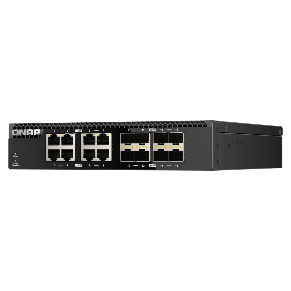 QNAP QSW-3216R-8S8T commutateur réseau Non-géré L2 10G Ethernet (100/1000/10000) Noir
