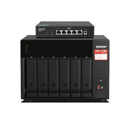 Serveur Nas Qnap TS-673A-SW5T Tour V1500B/8GoRam/5Go Flash 6x 2.5/3.5 SATA 6Gb