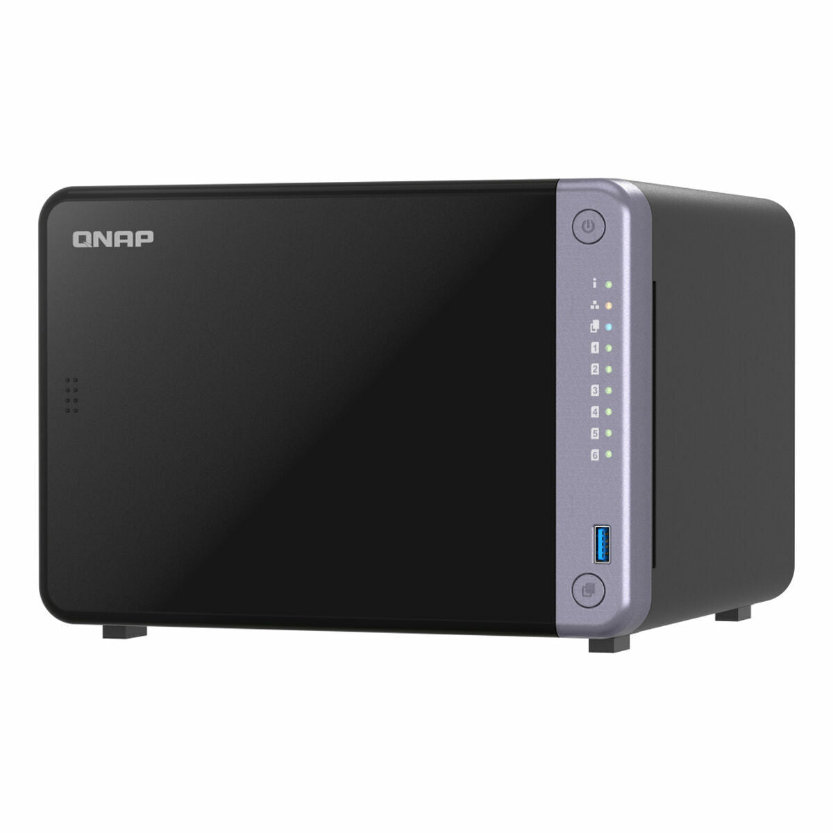 QNAP TS-632X-4G 6-bay NAS AL524 2.0GHz Quad Core 4Go DDR4 SODIMM Max. 16Go 2x10GbE SFP+