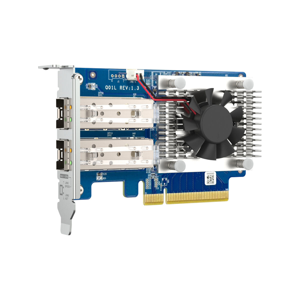 Dual-port SFP+10GbE network expansion
